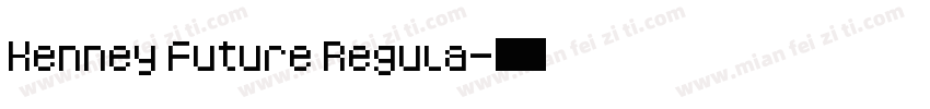 Kenney Future Regula字体转换